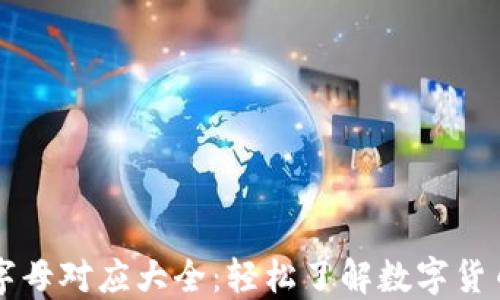 
虚拟币字母对应大全：轻松了解数字货币的简称