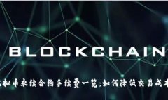 虚拟币永续合约手续费一览：如何降低交易成本