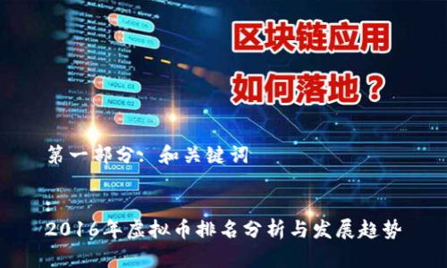 第一部分: 和关键词

:
2016年虚拟币排名分析与发展趋势