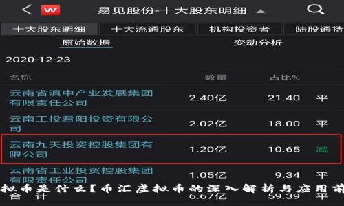 虚拟币是什么？币汇虚拟币的深入解析与应用前景