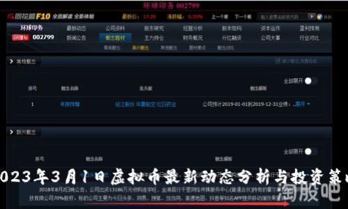 2023年3月1日虚拟币最新动态分析与投资策略
